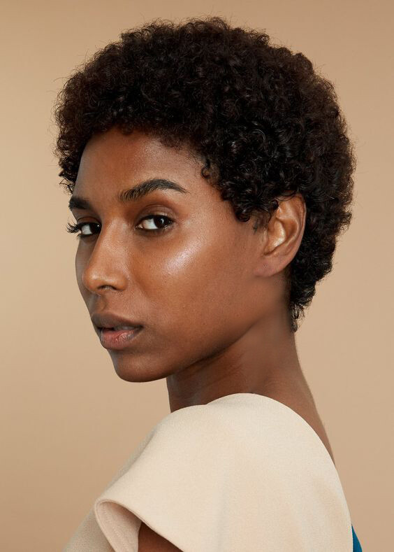 100% Real Brazilian Remy Human Hair Short Afro Kinky Curly for Black Women Wigs