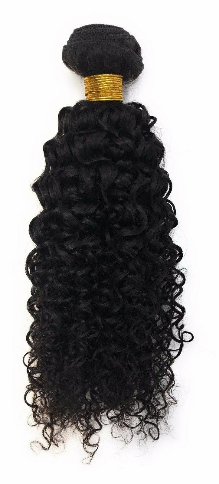 Jerry Curl Black Color 1B Brazilian 100 Human Virgin Hair Weave 1 or 3 Bundles