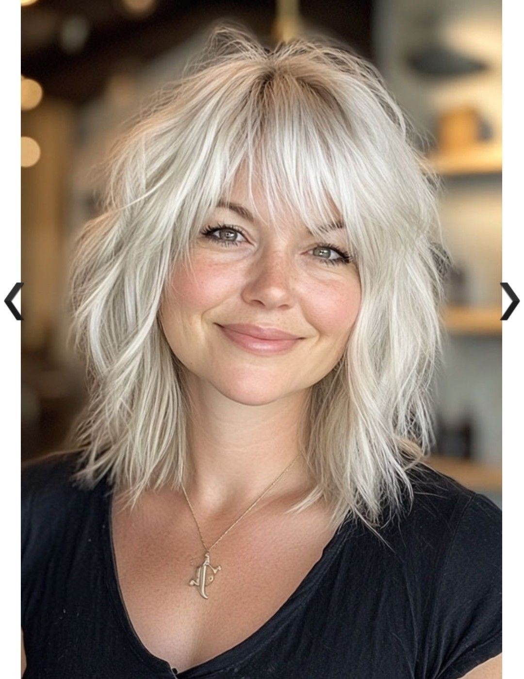 12″ Ombre White Blonde with Bangs 100% Human Hair Lace Front Wigs cap 21.5inch