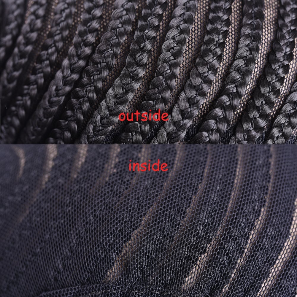 Refined Braided Wig Caps Crotchet Cornrows Cap For 1 Count (Pack of 1), 1pcs