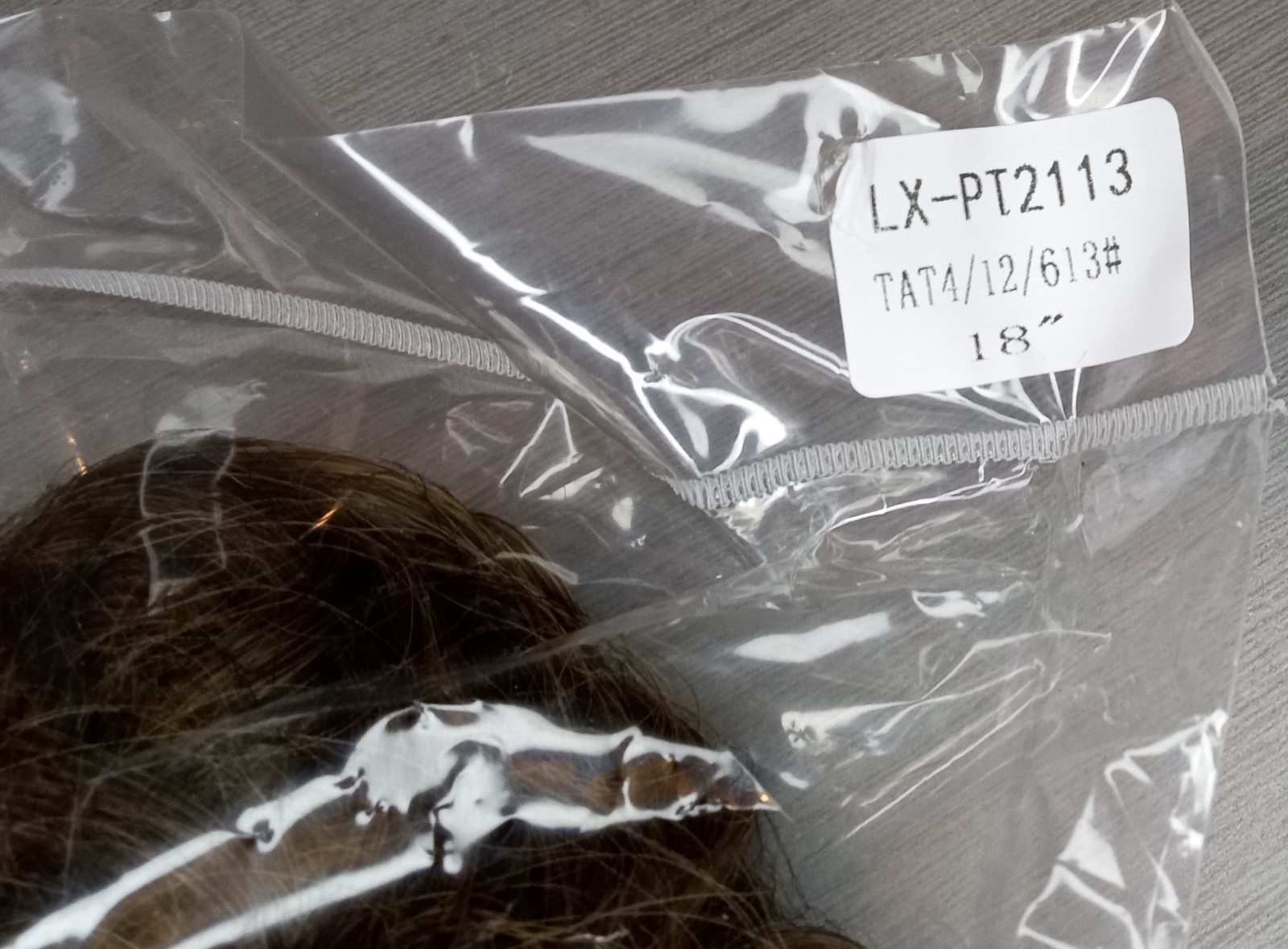 SEIKEA Ponytail Extension Brown to Blonde – Open Box Complete Unused