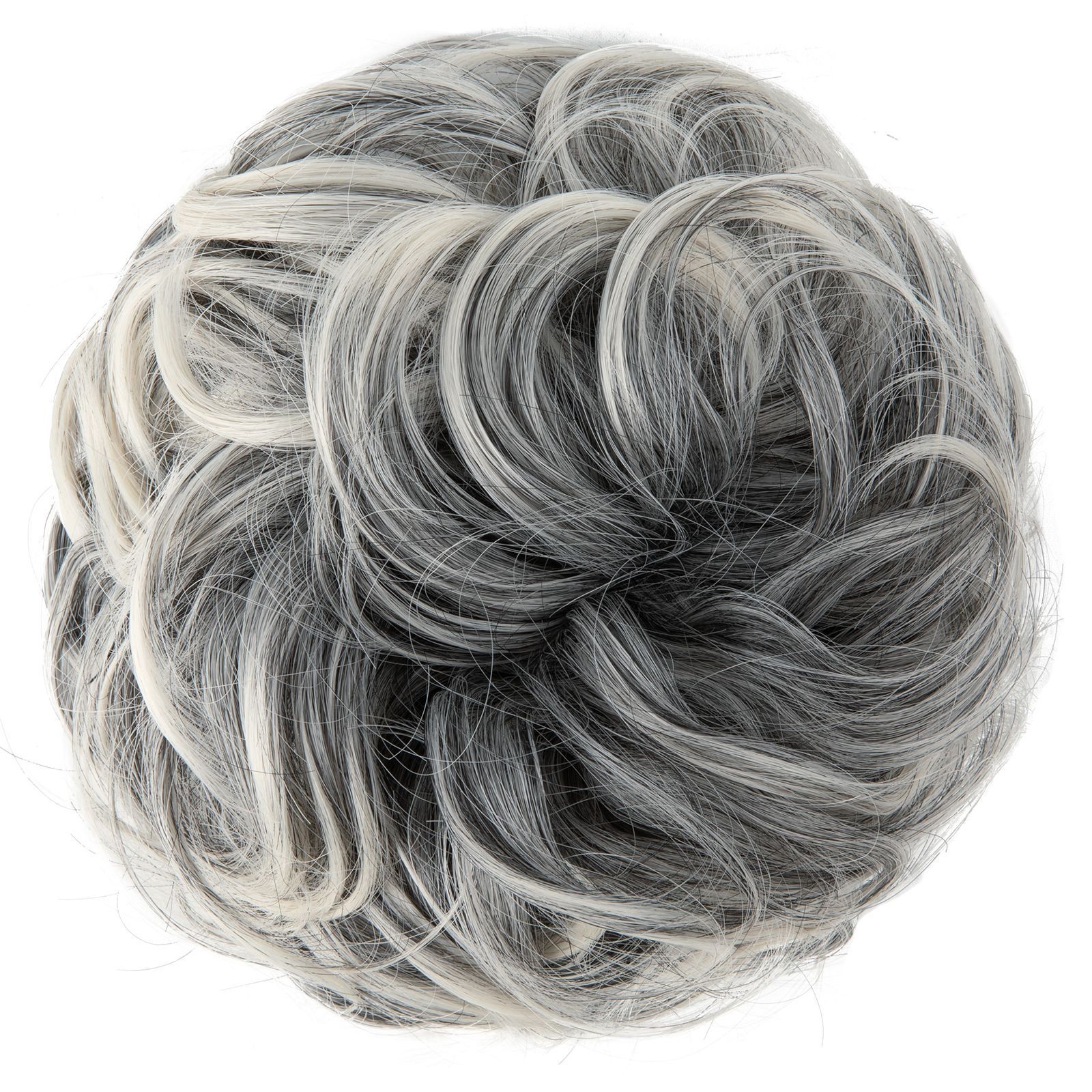 3Pack Temperature Silk Wig Hair Circle Round Head Elastic Fluffy Naturally Curly