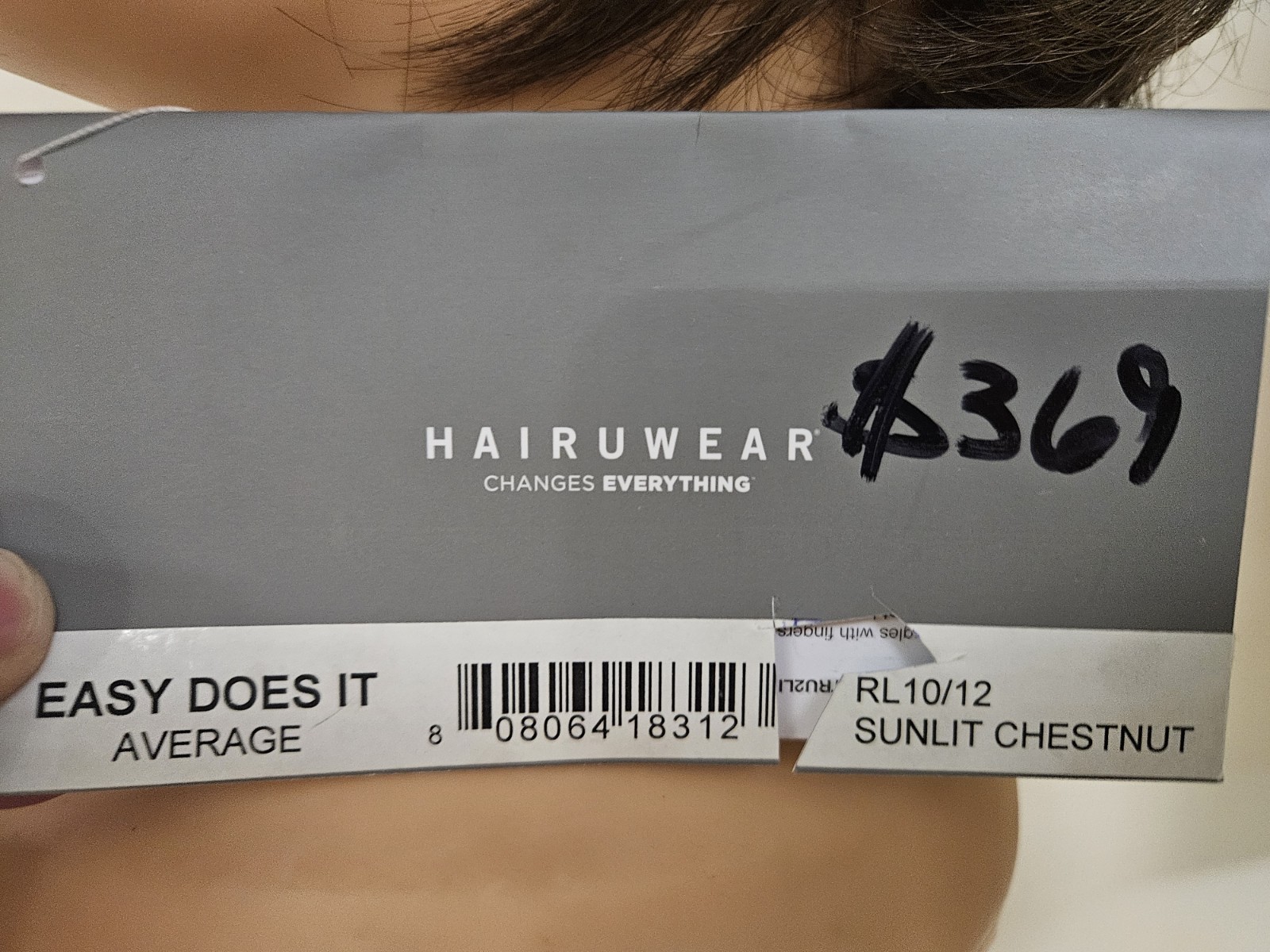 Raquel Welch “EASY DOES IT” Wig RL10/12 Sunlit Chestnut Lace Front & Lft SD Prt