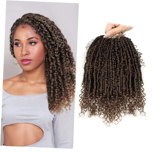 Passion Twist Hair 14 inch Passion Twist Crochet Hair 8 Pack Pre-twisted