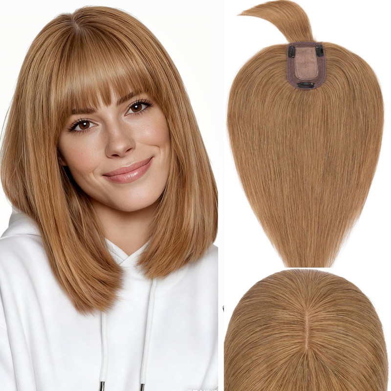 Rich Choices 100 Real Human Hair Topper Bangs – Real Remy Hair Topper For Women