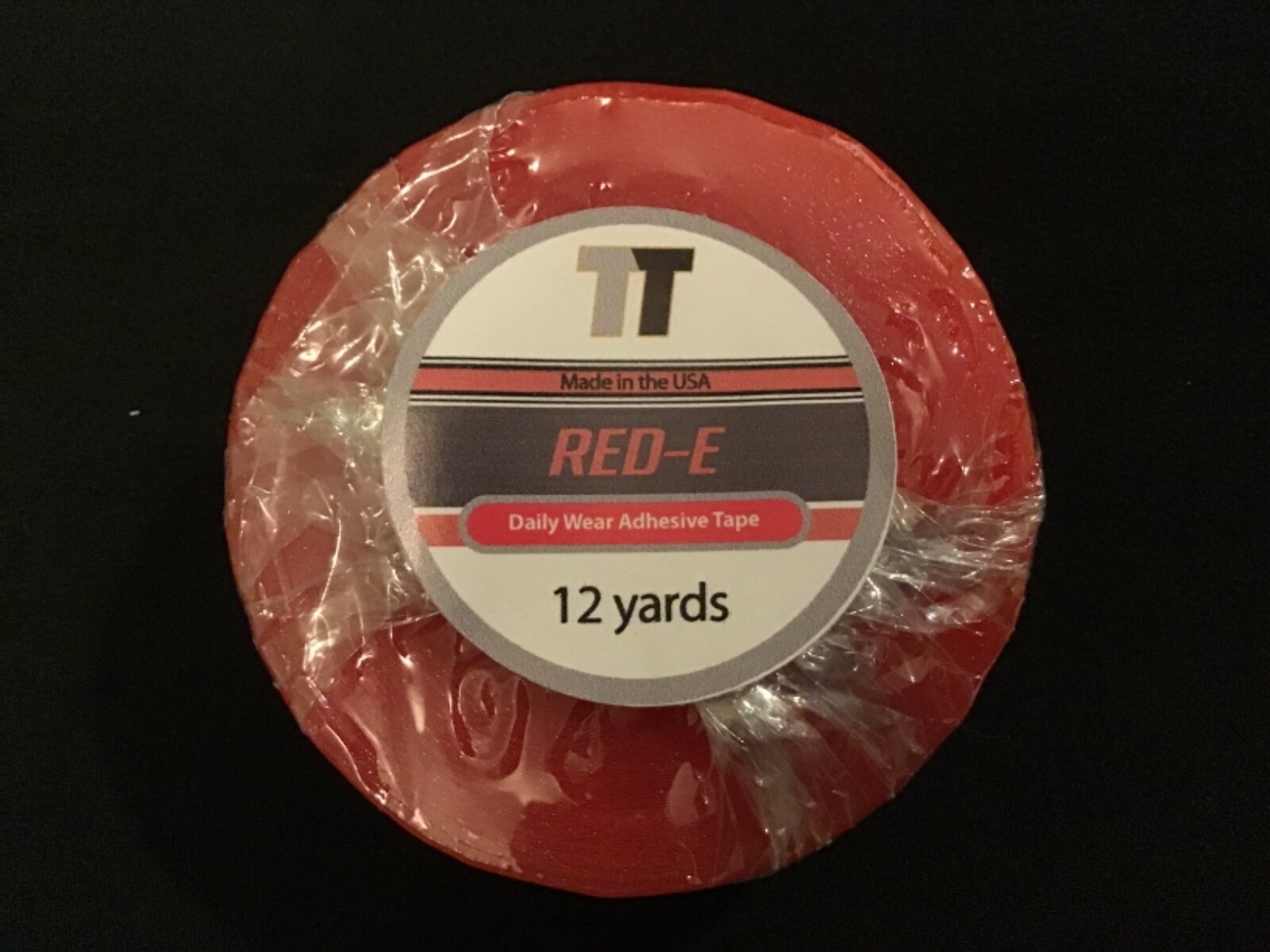 RED-E LINE I” X 12 YARD ROLL TAPE ~ WIG TOUPEE HAIRS