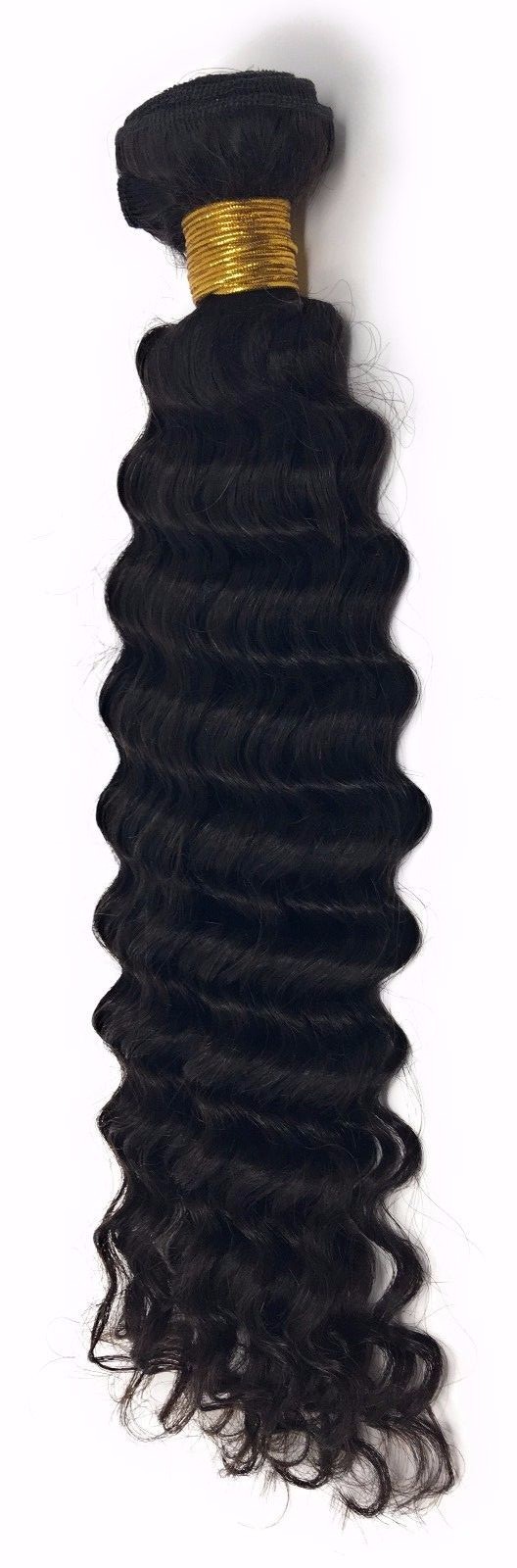 9A Remy Virgin Deep Wave Natural Color Sew In 100 Brazilian Human Hair Extension