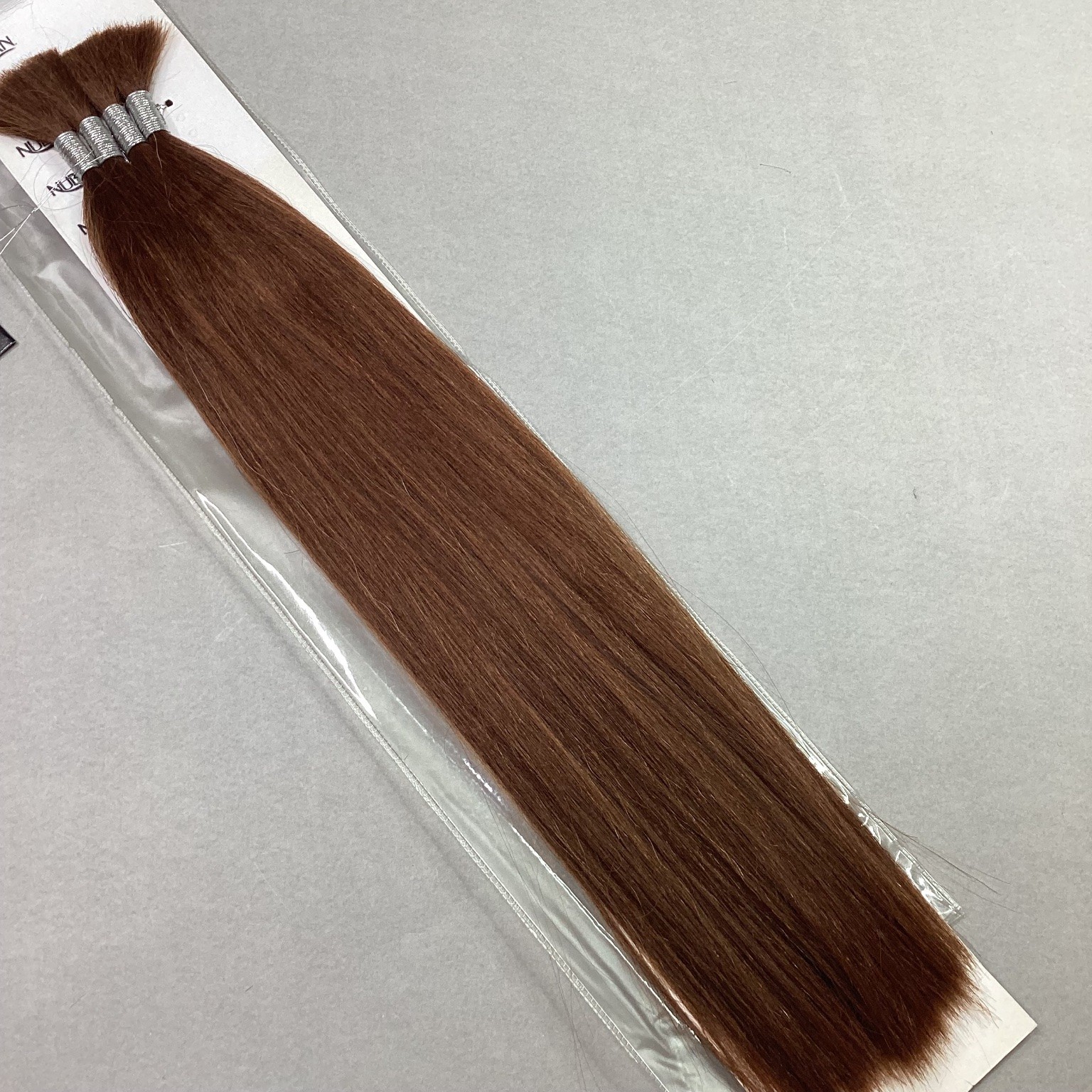 NUBIAN Premium Yaky Bulk Human Hair Extensions 18-20 F508 Fine Texture