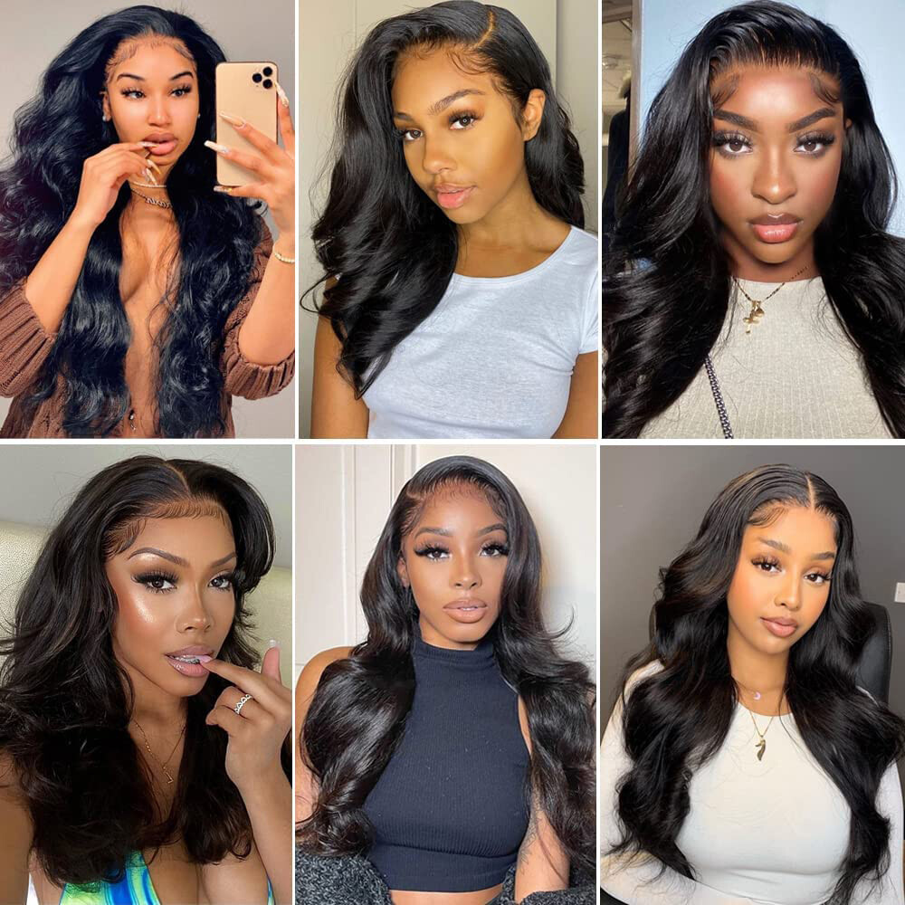 9A Human Hair Bundles Remy Virgin Hair Extensions Straight Body Wave Water Curly