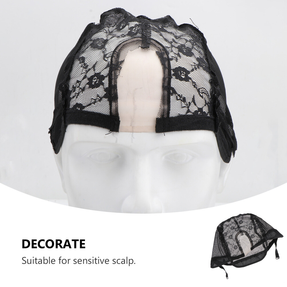 Wig Net Cap Bonnet for Women Hair Styling Tools Making Adjustable