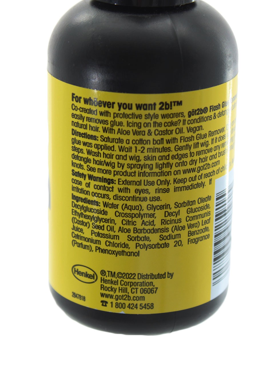Hair Glue Remover Got2b Glued Flash Glue Remover 4 oz 2pk