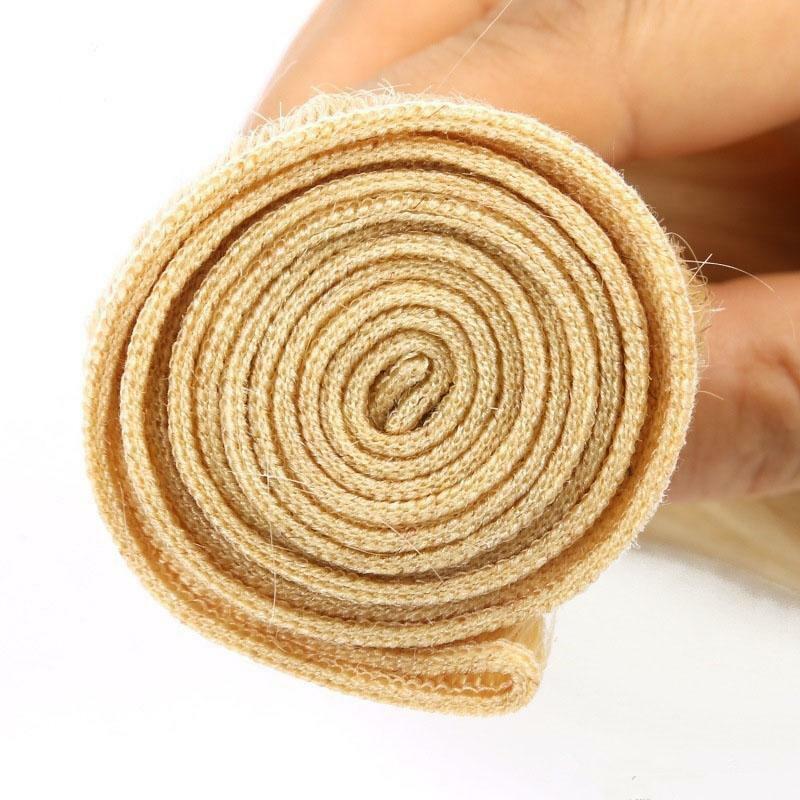 12A 100% BLONDE 613# PERUVIAN VIRGIN HUMAN HAIR ALL TEXTURE 10 TO 32INCH 100g(1)