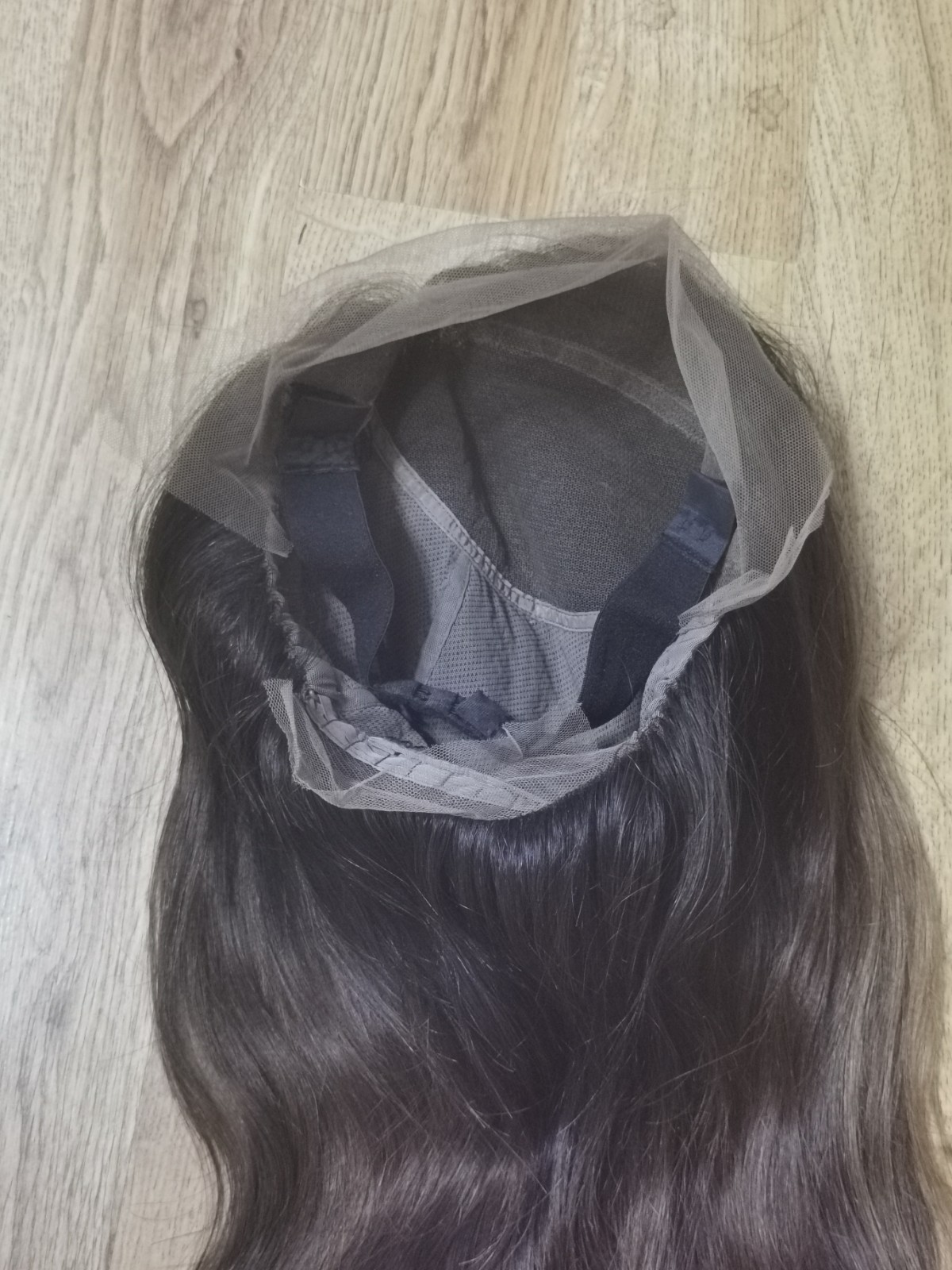 Quality European Full Lace Brown Human Hair wig 24″ New