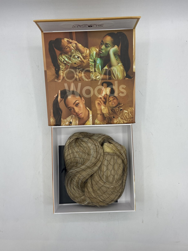 JORDYN WOODS EASILOCKS THE PONYTAIL HAIR HEAT RESISTANT 22″ 120G ASH BLONDE