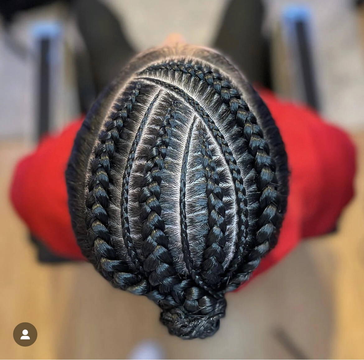 Human Hair System Lace with PU Braids Toupee for Black Men