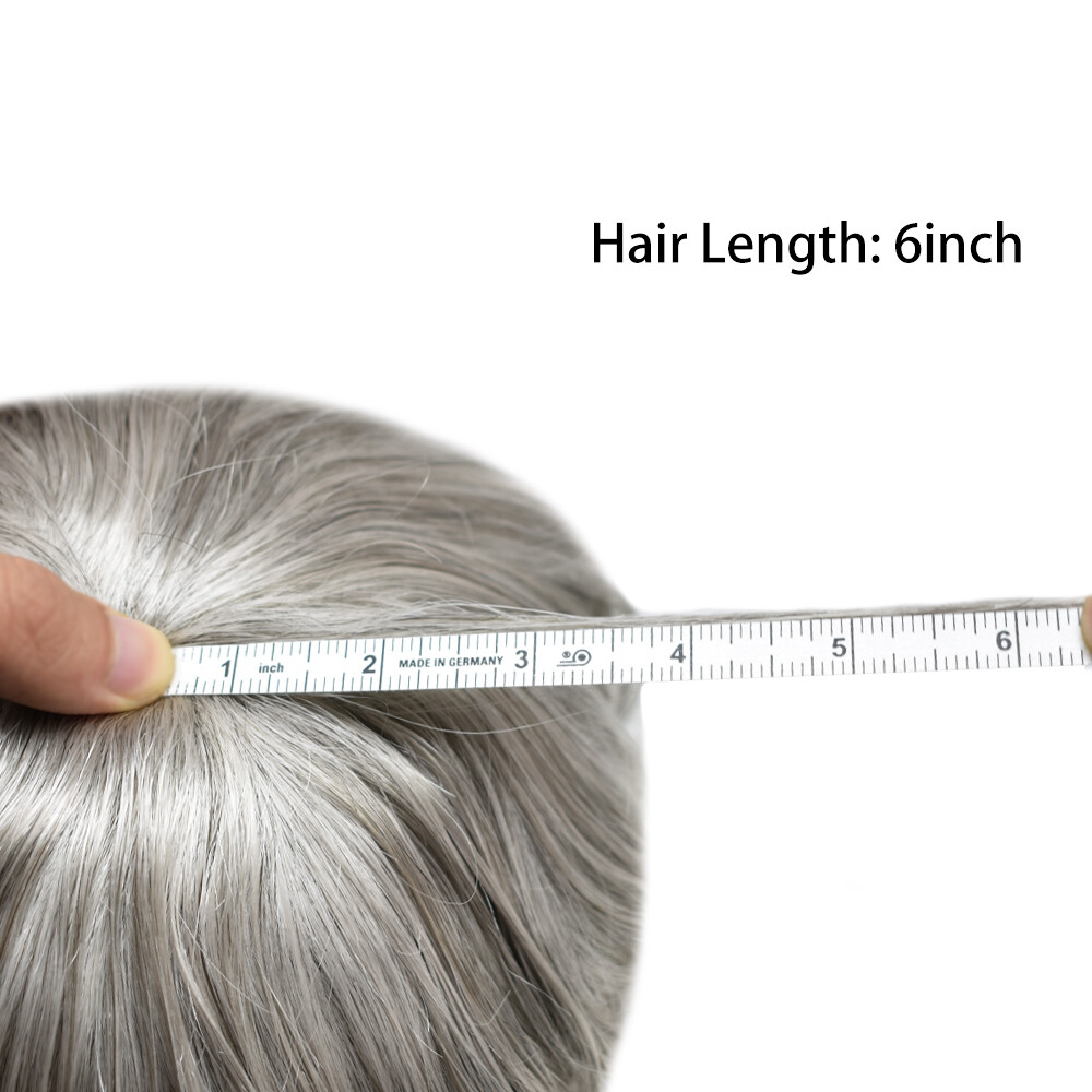 Toupee,Hair replacement,Hairpiece for men,Real Full French lace Mens Hair system