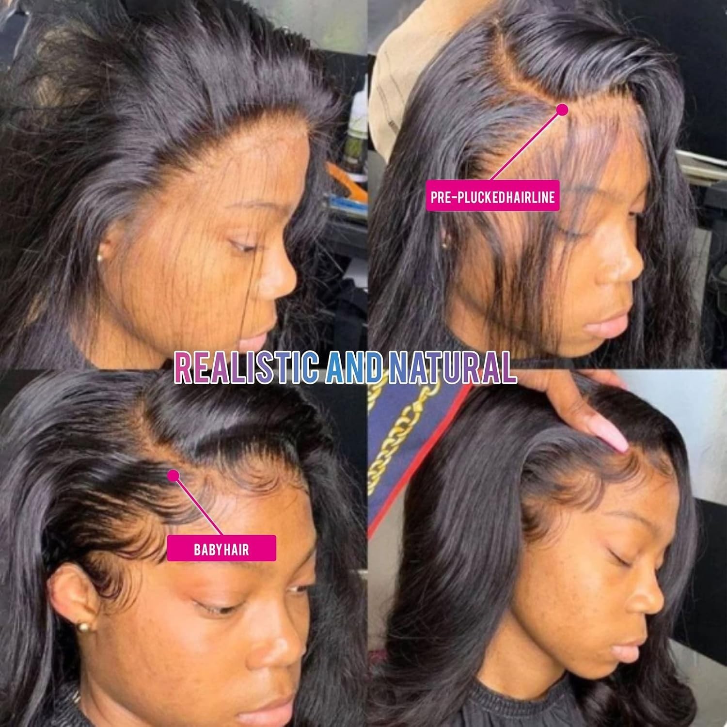 Versatile 5×5 Lace Closure Wig – 18 Inch Body Wave, 150% Density, Breathable Cap