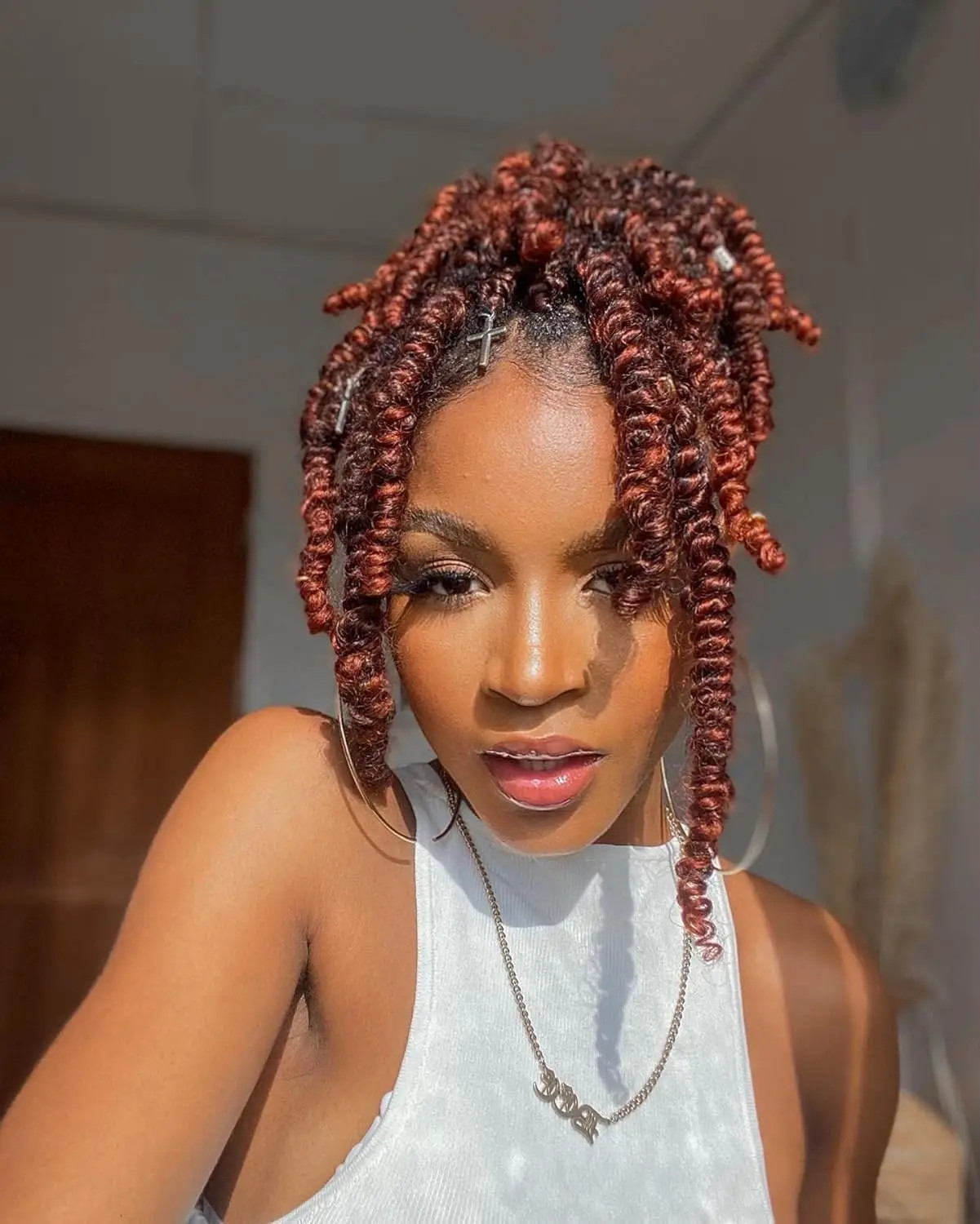 Passion Spring Twist Crochet Hair Pretwisted Pre Looped Braids Hair Extensions