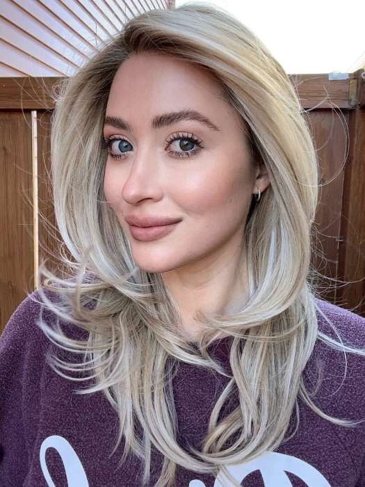 NEW IN BOX BELLE TRESS WIG BEVERLY HILLS CT-1001 LACE TOP RAW SUGAR BLONDE R
