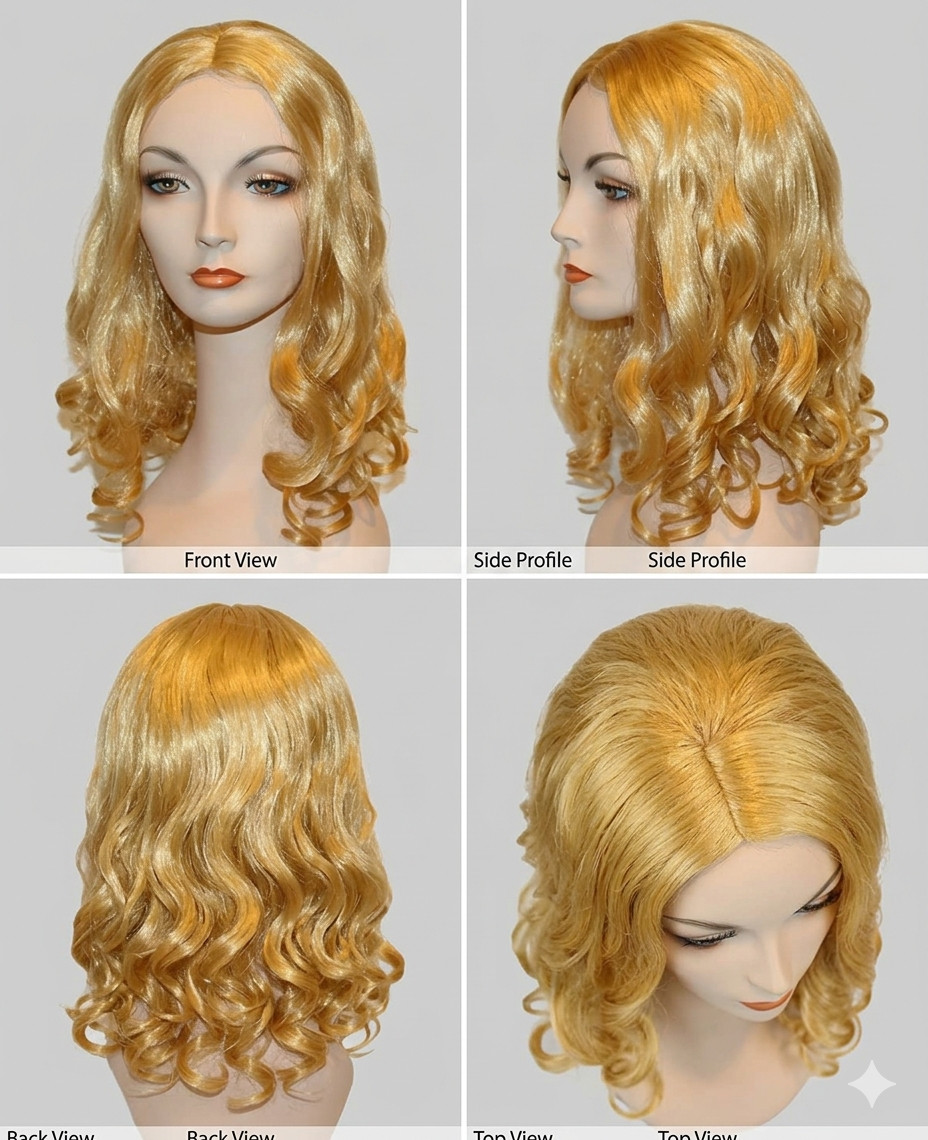 Runway Queen theatrical glamour costume hair fashion tv diva model celebrity wig