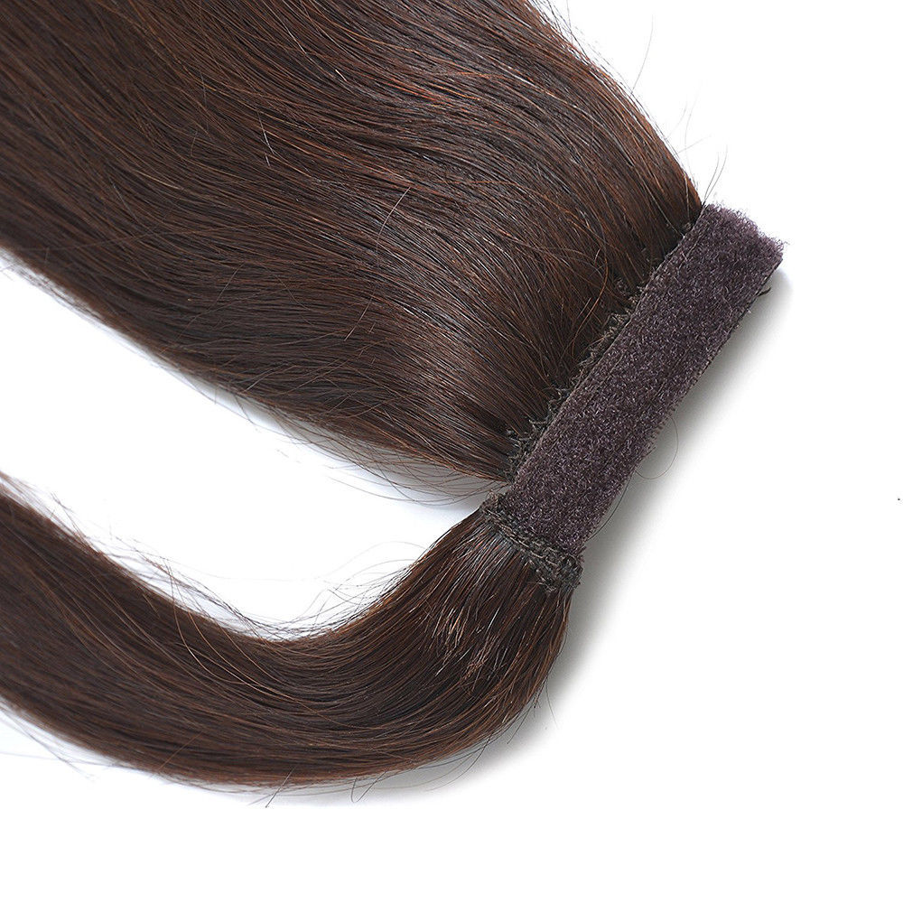 Remy Human Hair Ponytail Hair Hairpiece Extensions Long Straight 60gr 70gr 80g