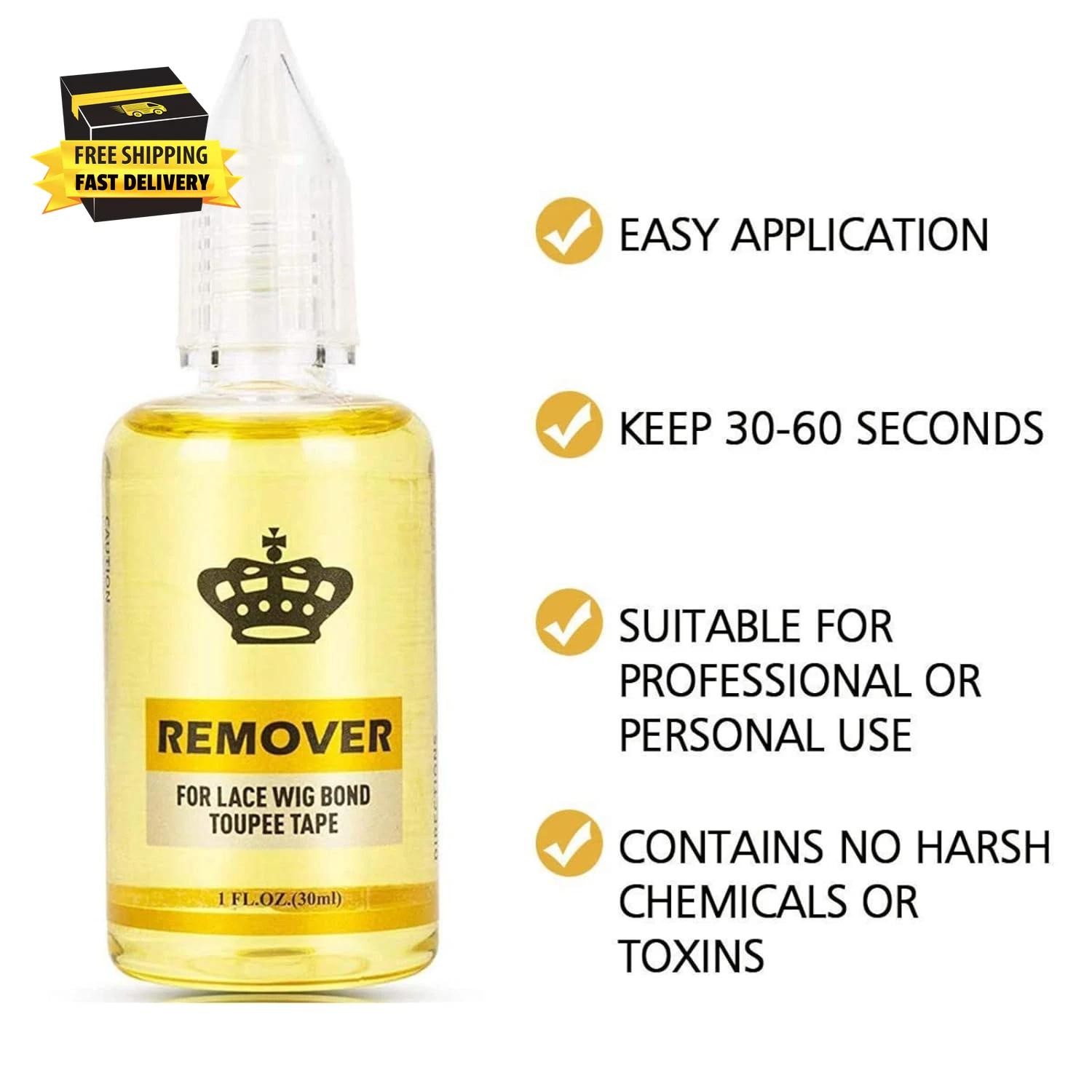 Tape in Extension Remover for Hair Extension Hair Glue Remover Tape Gentle &