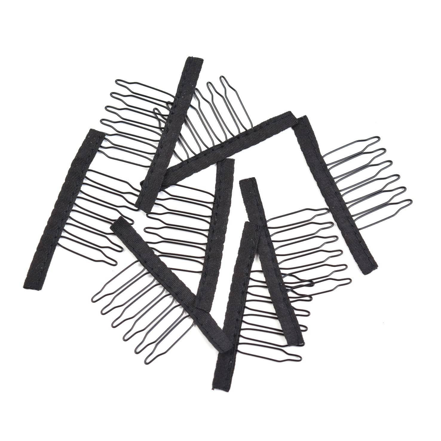 24 Pcs Wig Combs to Secure Wigs 6-Teeth Wig Cap Clips Hair Accessories Tools …