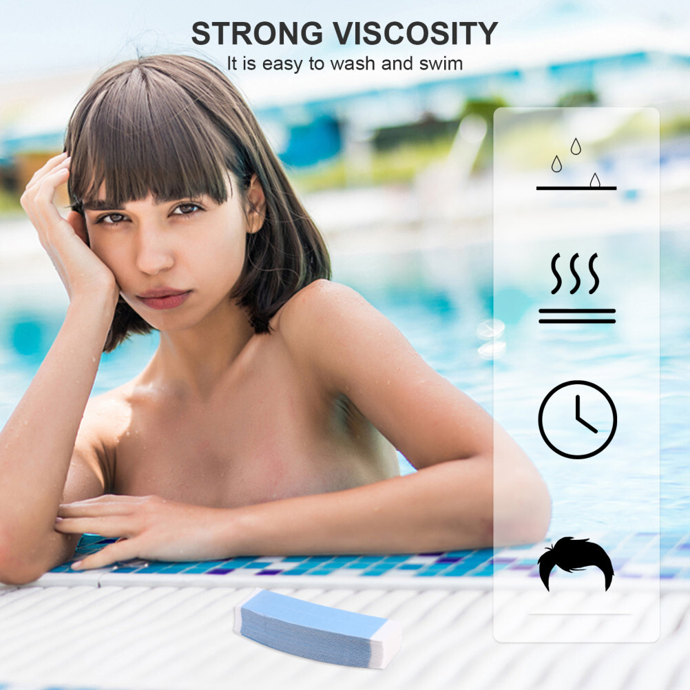 36pcs Waterproof Invisible Wig Double-Sided Tape Hair Replacement Adhesive Patch