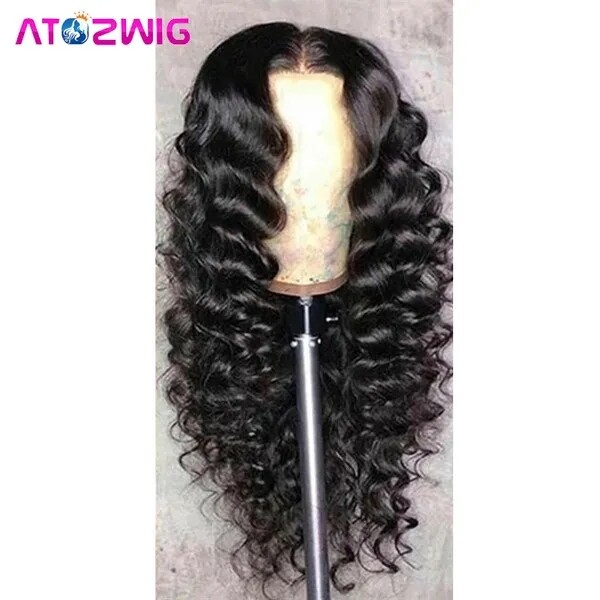Women Afro Curly Kinky Full Long Wig Curly Hair Wigs Brazilian Fancy Cosplay