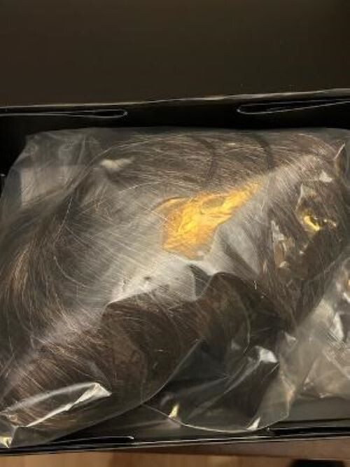 Lavivid men’s hair system – new never worn – lace with poly perimeter – Ash4