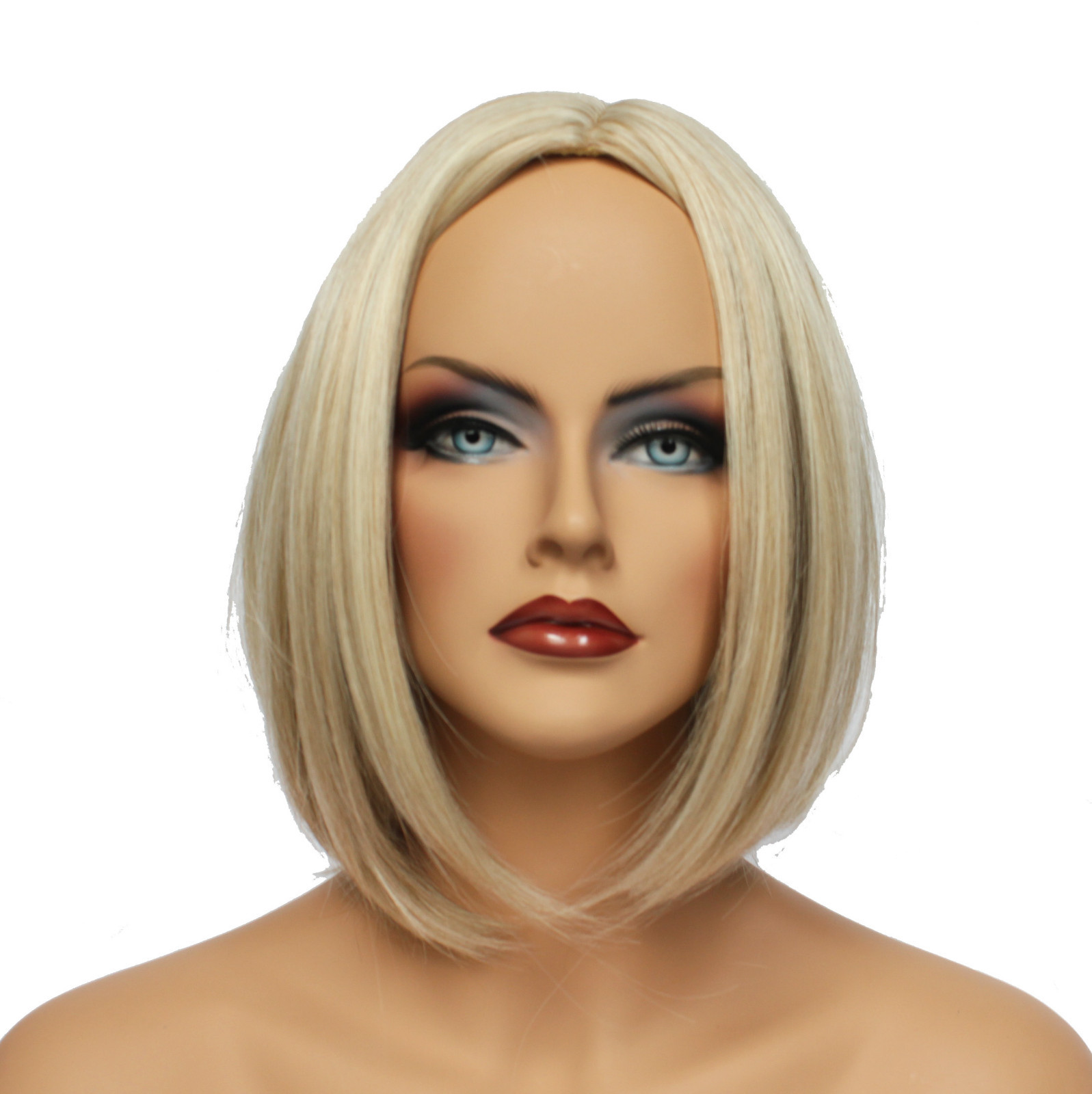 Classic Cap women Synthetic straight Short Pure Diamond full wig HengFeng ZP25