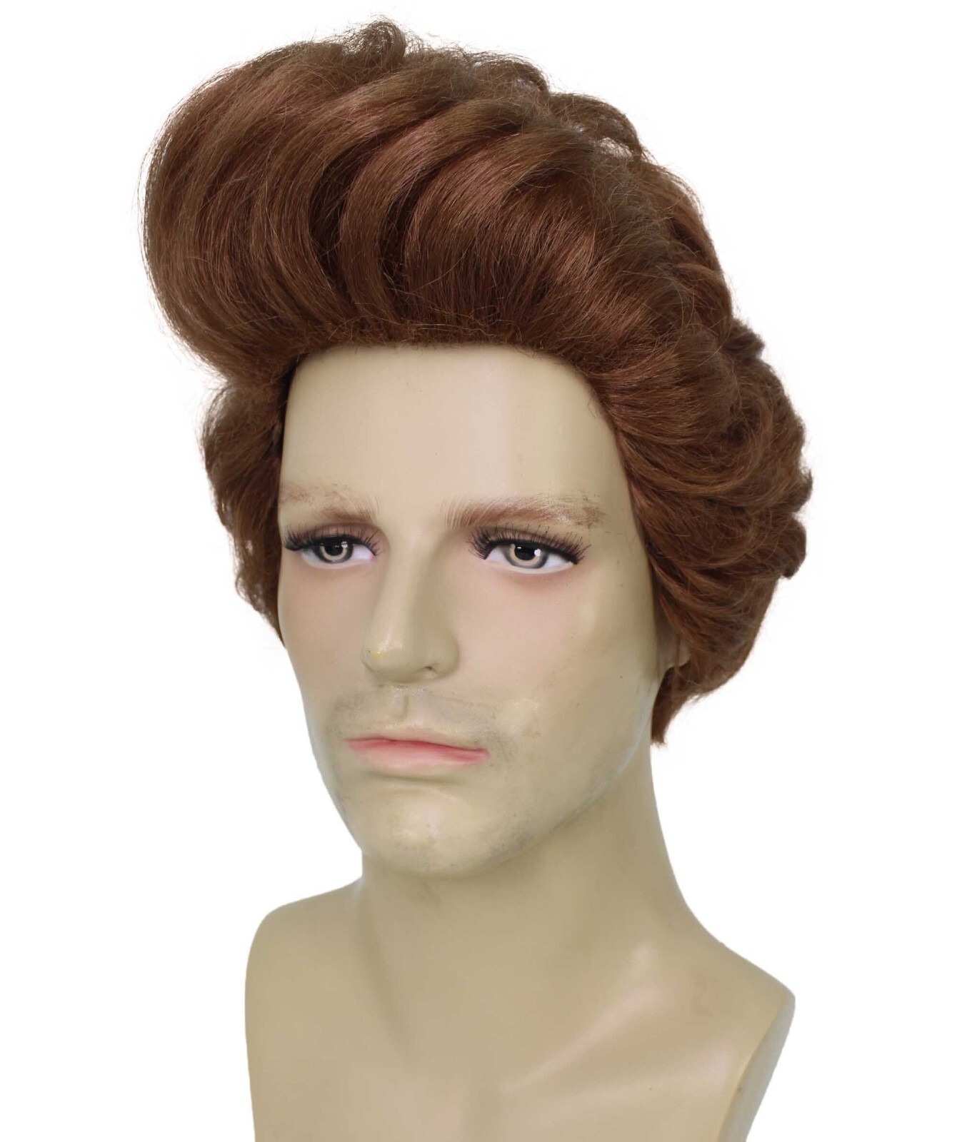 Adult Men’s Iconic Animated Character Young Version Brown Halloween Wig HM-1537