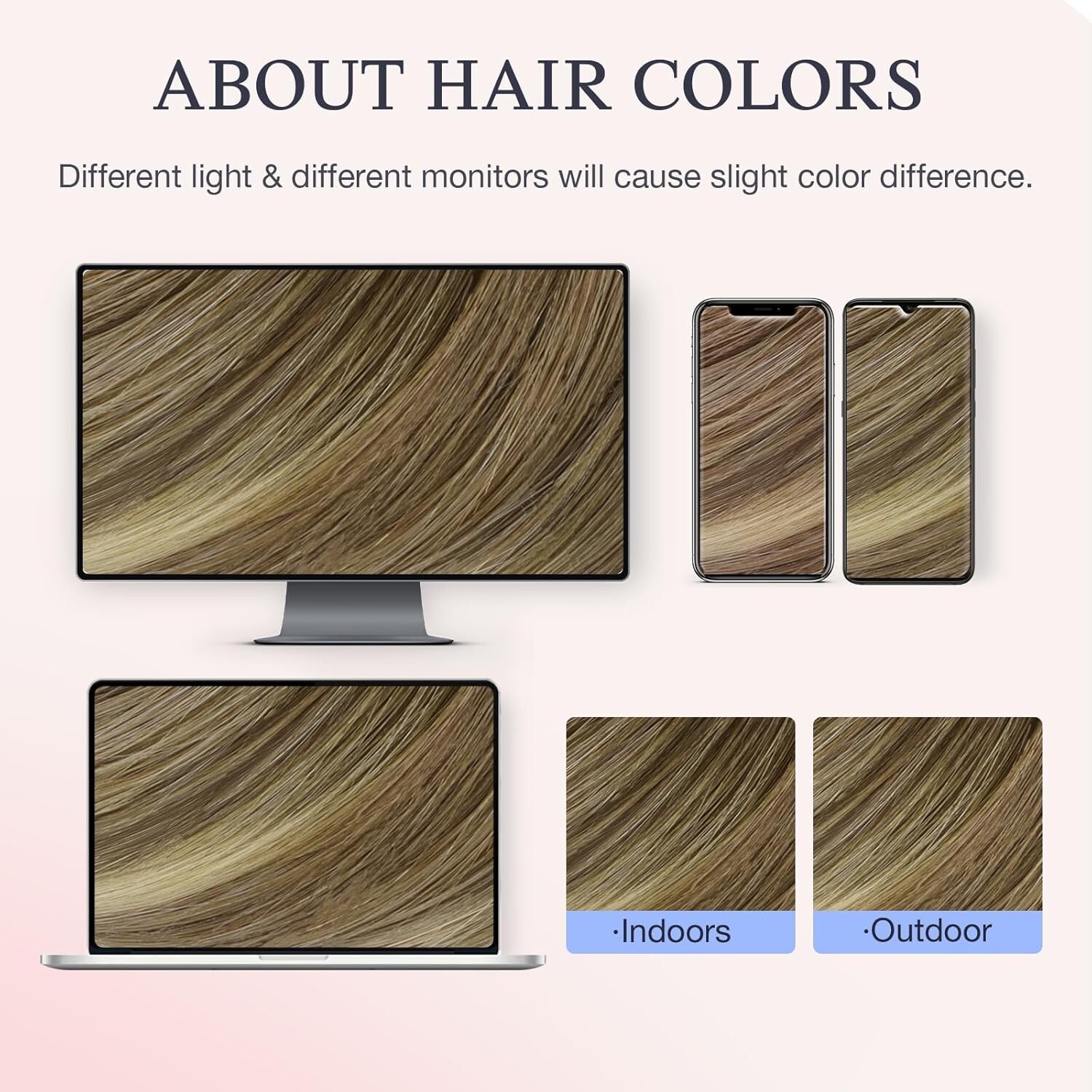 Invisi Edge Clip in Hair Extensions Real Human Hair 14 inch 110g 7pcs, Walnut Br