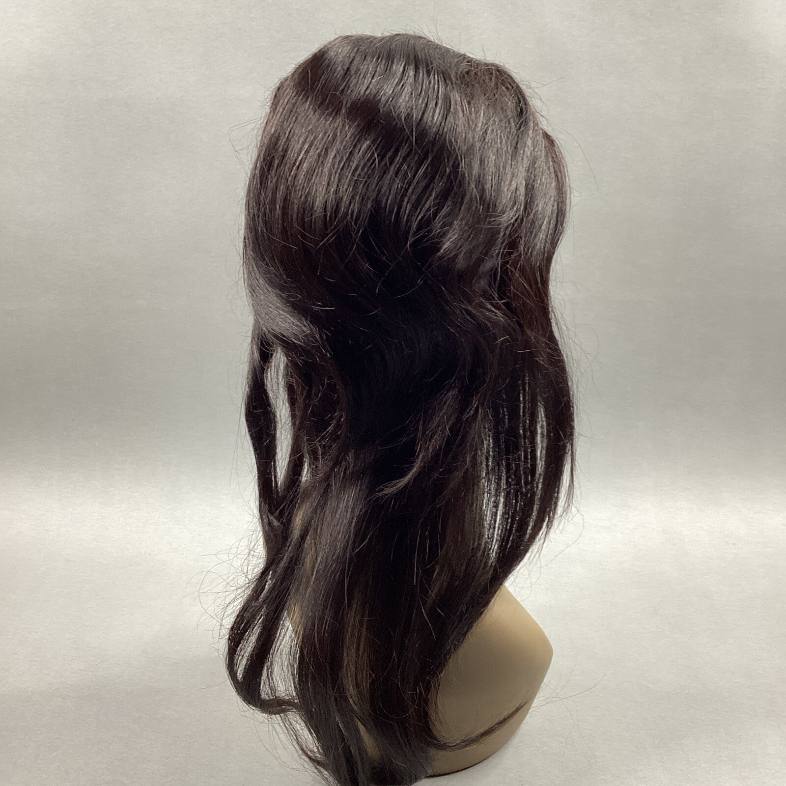 Straight 12” #Natural Black 100% Human Hair 360° Full Cap Lace Frontal