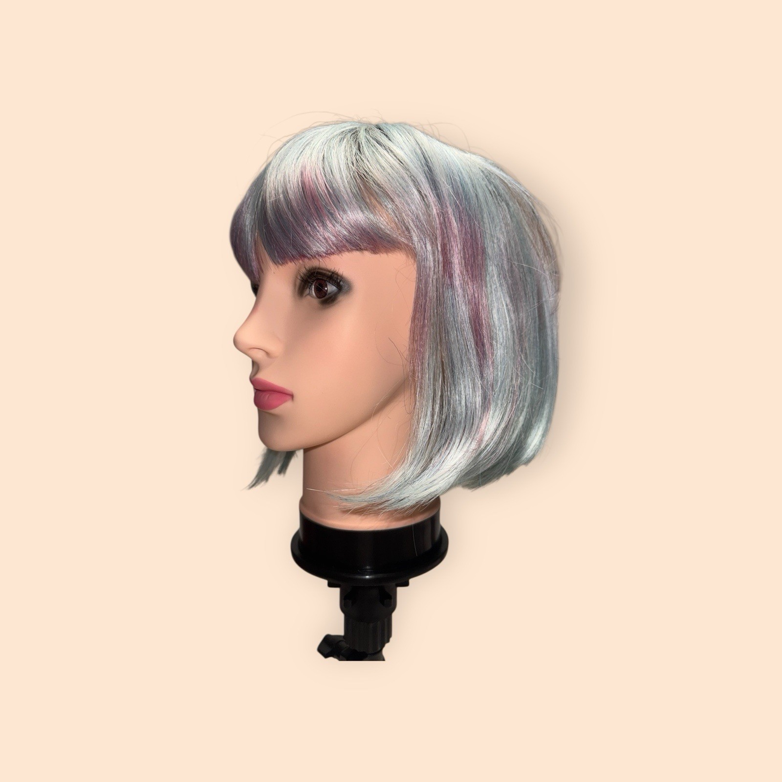 Pastel Bob Synthetic Hair Wig Brand New