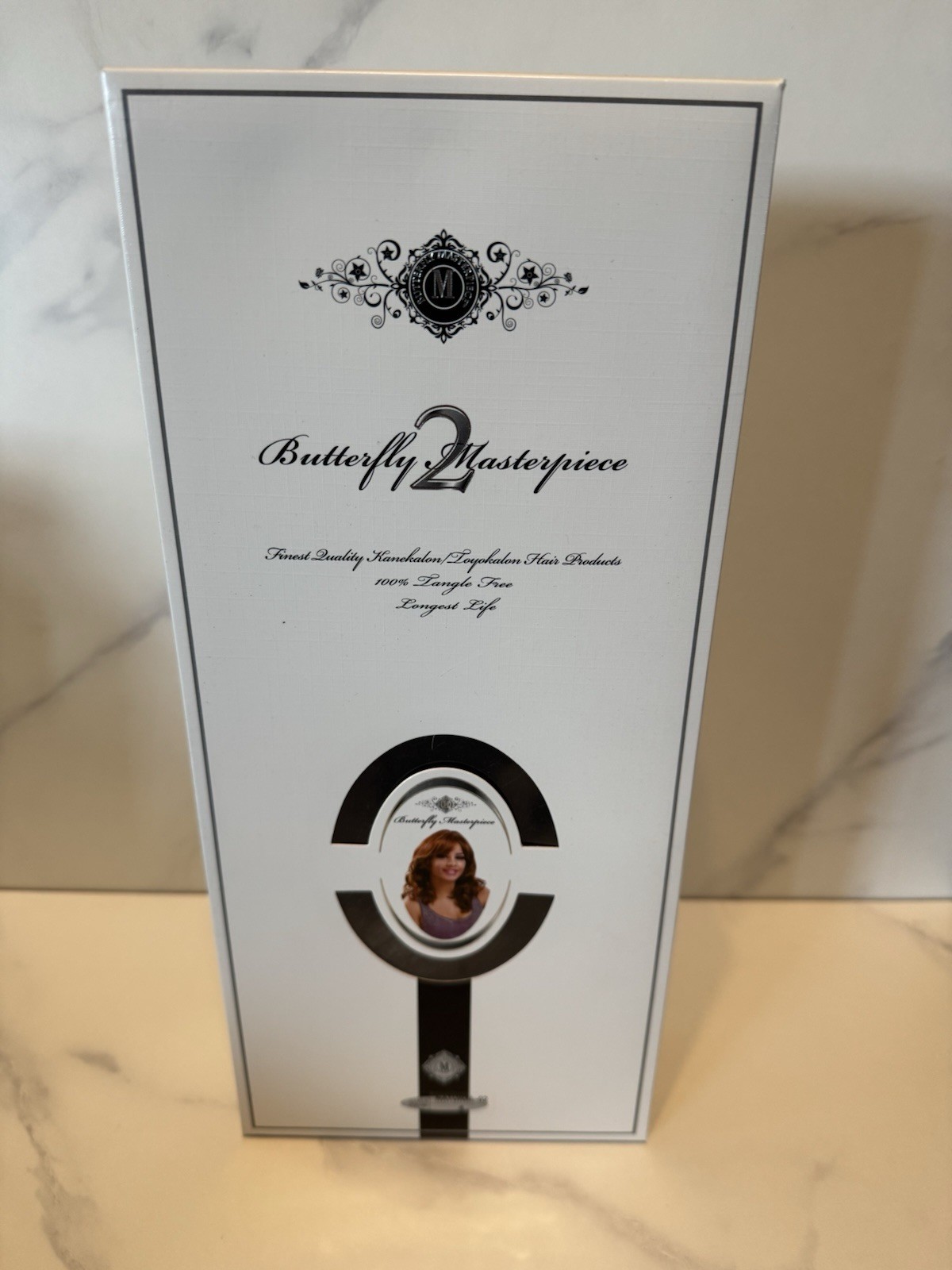 Butterfly 2 Masterpiece Synthetic Wave Wig Natural-02 Color 4 Deep Brown New Box