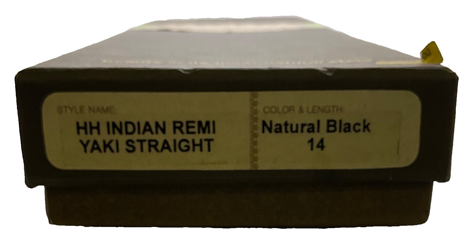 Sensationnel Indian Bare & Natural 100% Indian Remi Yaki Straight Nat Black 14″