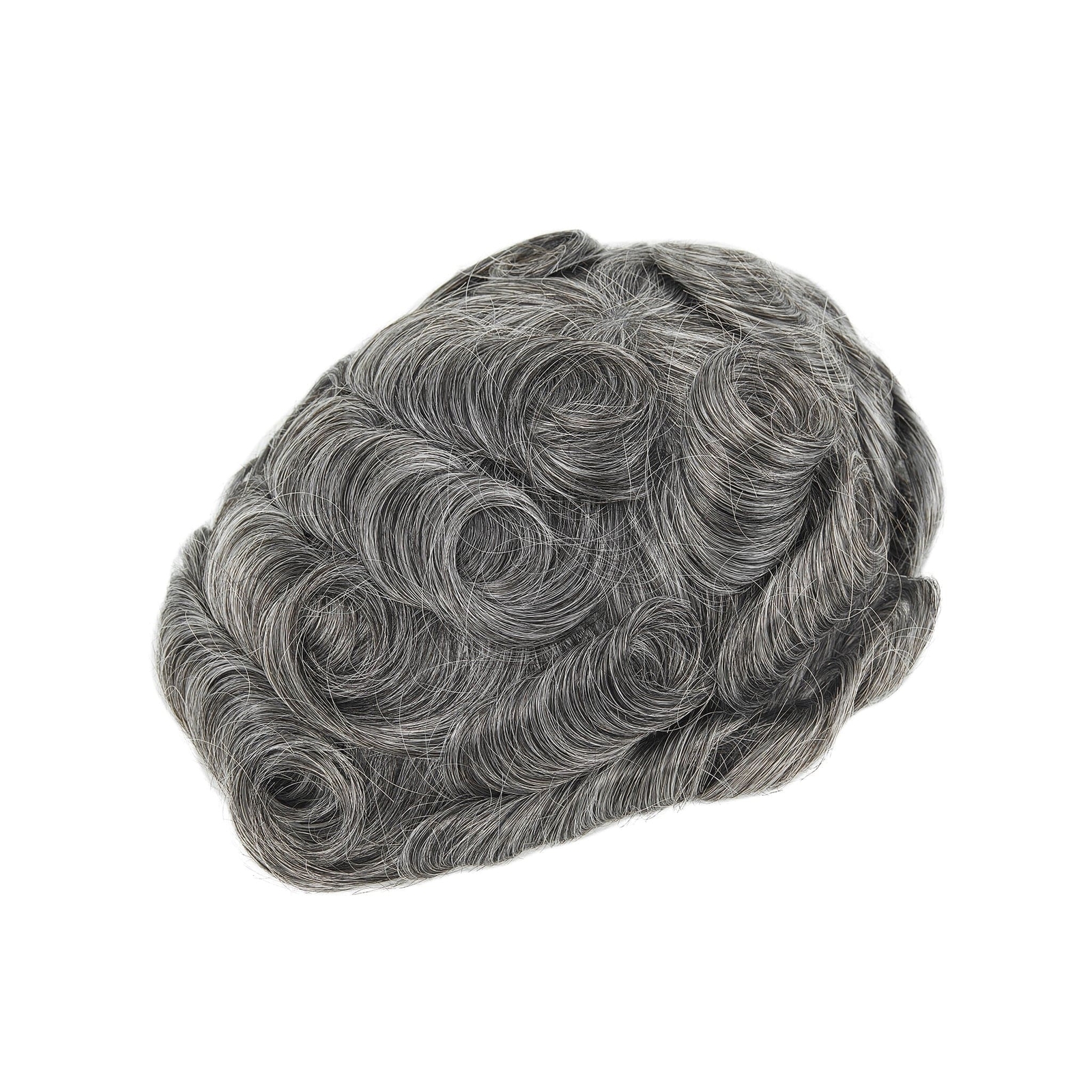 0.08-0.10mm Full Thin Skin Base Slight Wave Men’s Toupee | Men’s Hairpieces