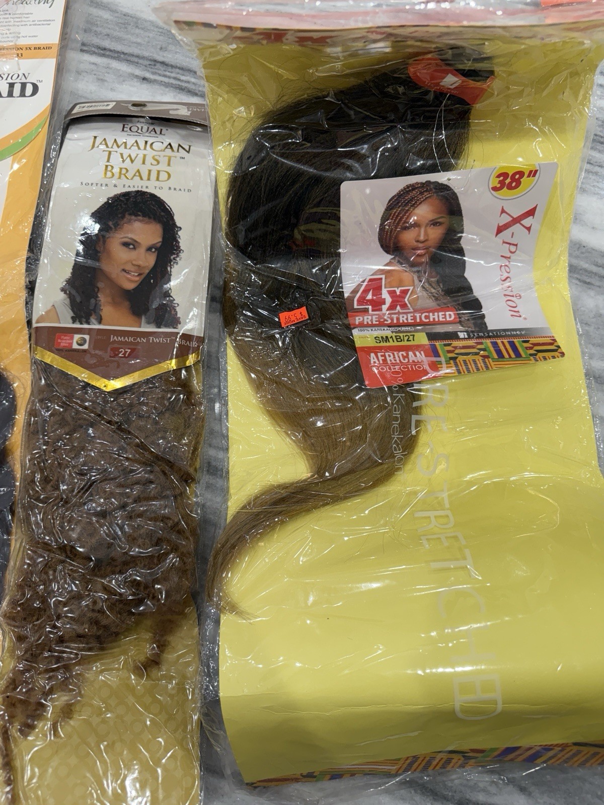 Human And Synthetic Hair Extensions All Lengths And Multiple Colors
