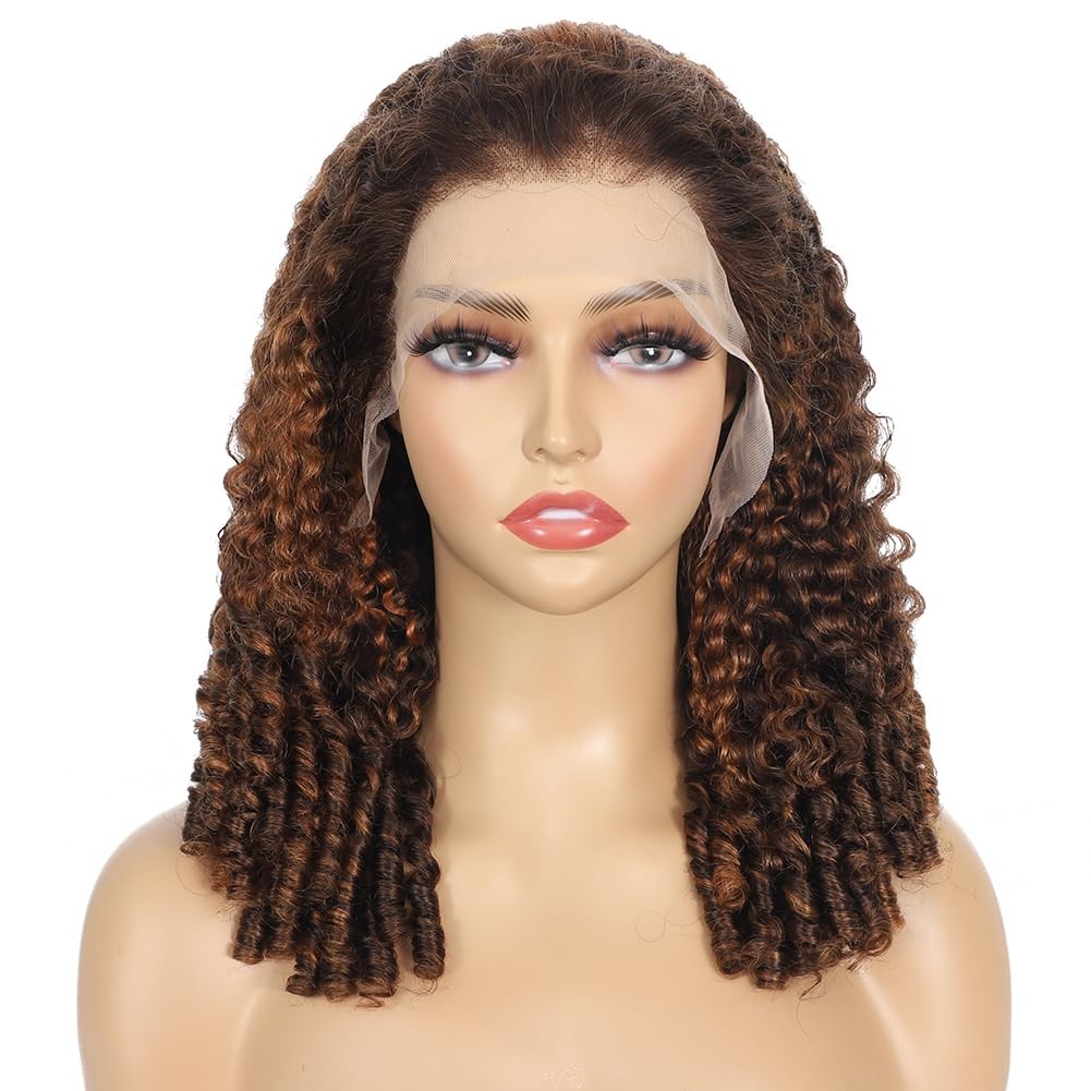 Shunhuixc Burmese Curly Wig Human Hair 200 Density 13X6 Hd Transparent Lace