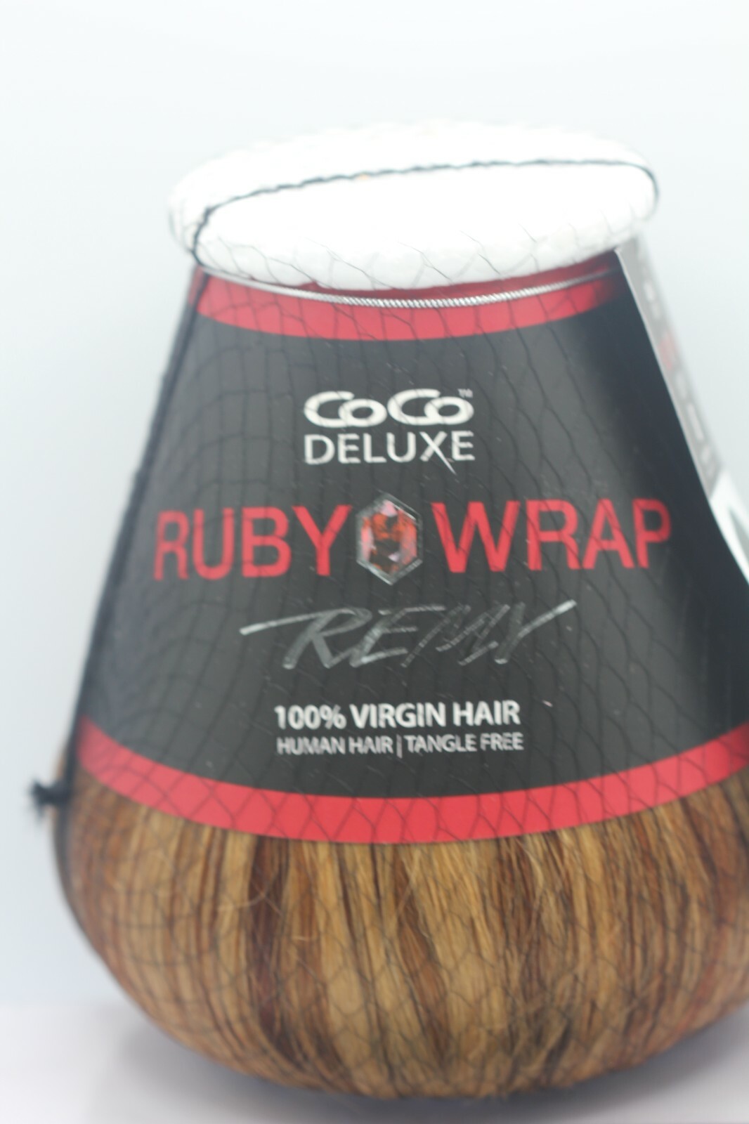 CoCo Deluxe Remy Tangle free 100% Virgin Human Hair Ruby Wrap 8 ” P730~ H21