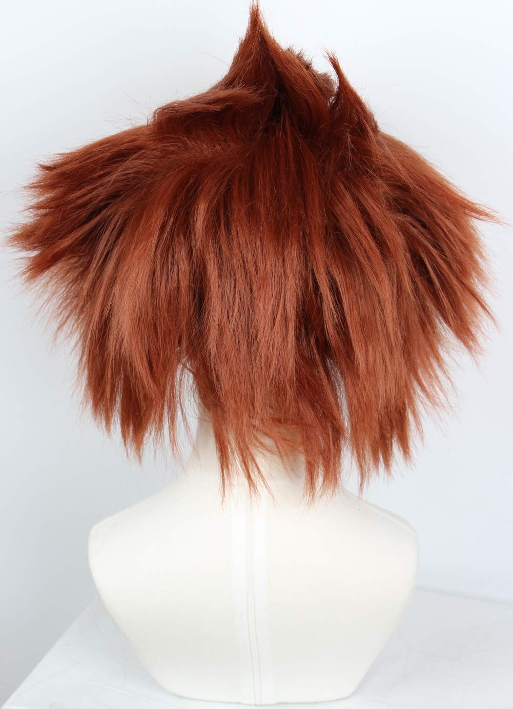 Unisex Short Clown Bald Wig Halloween Costume For Adult Dress Up Accessories