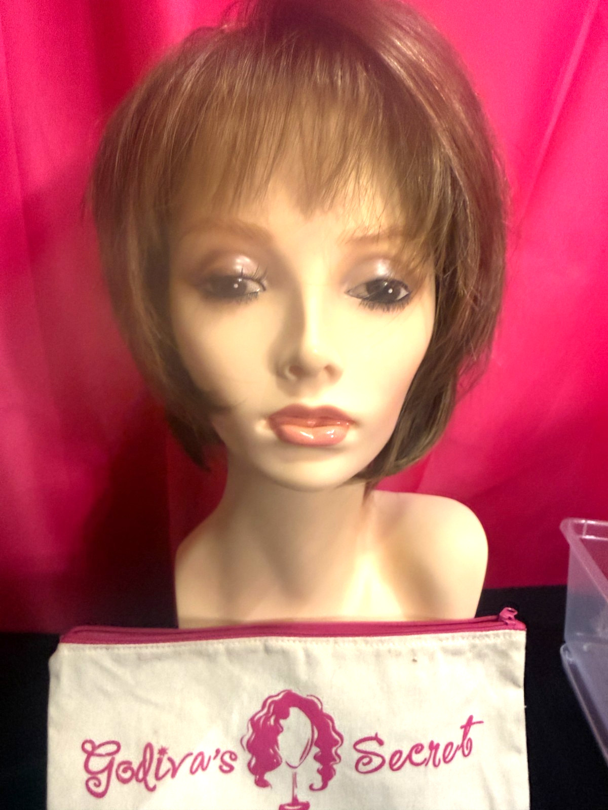 Godiva’s Secret Wigs “Trixie Wig” Almond Spice (Rooted)