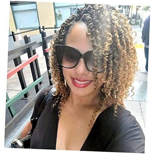 Passion Twist Crochet 10 Inch(Pack of 8) Pre-twisted passion twist hair-1B/27
