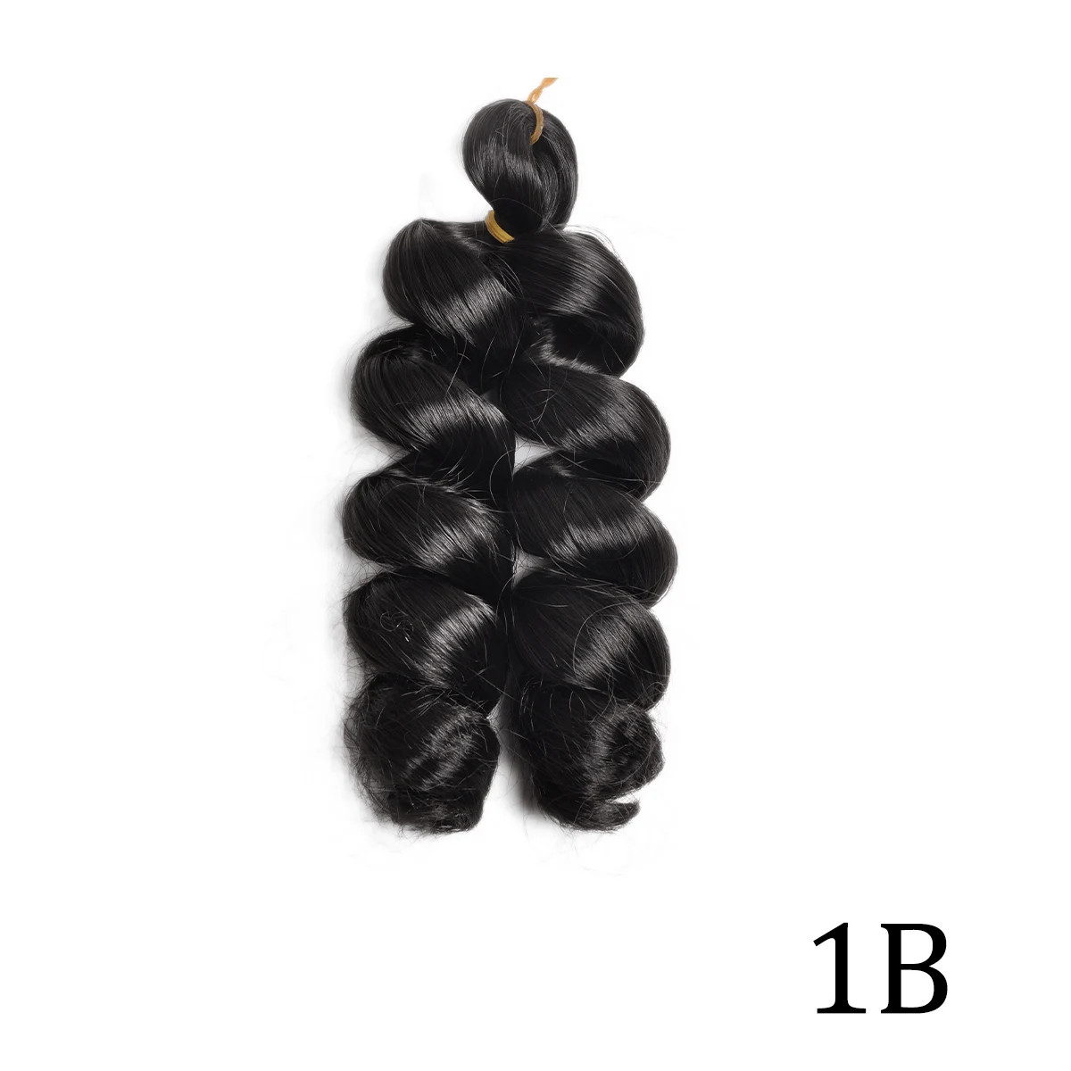 Bouncy Loose Curly Pre Stretched Braiding Hair Synthetic Easy Braid Crochet