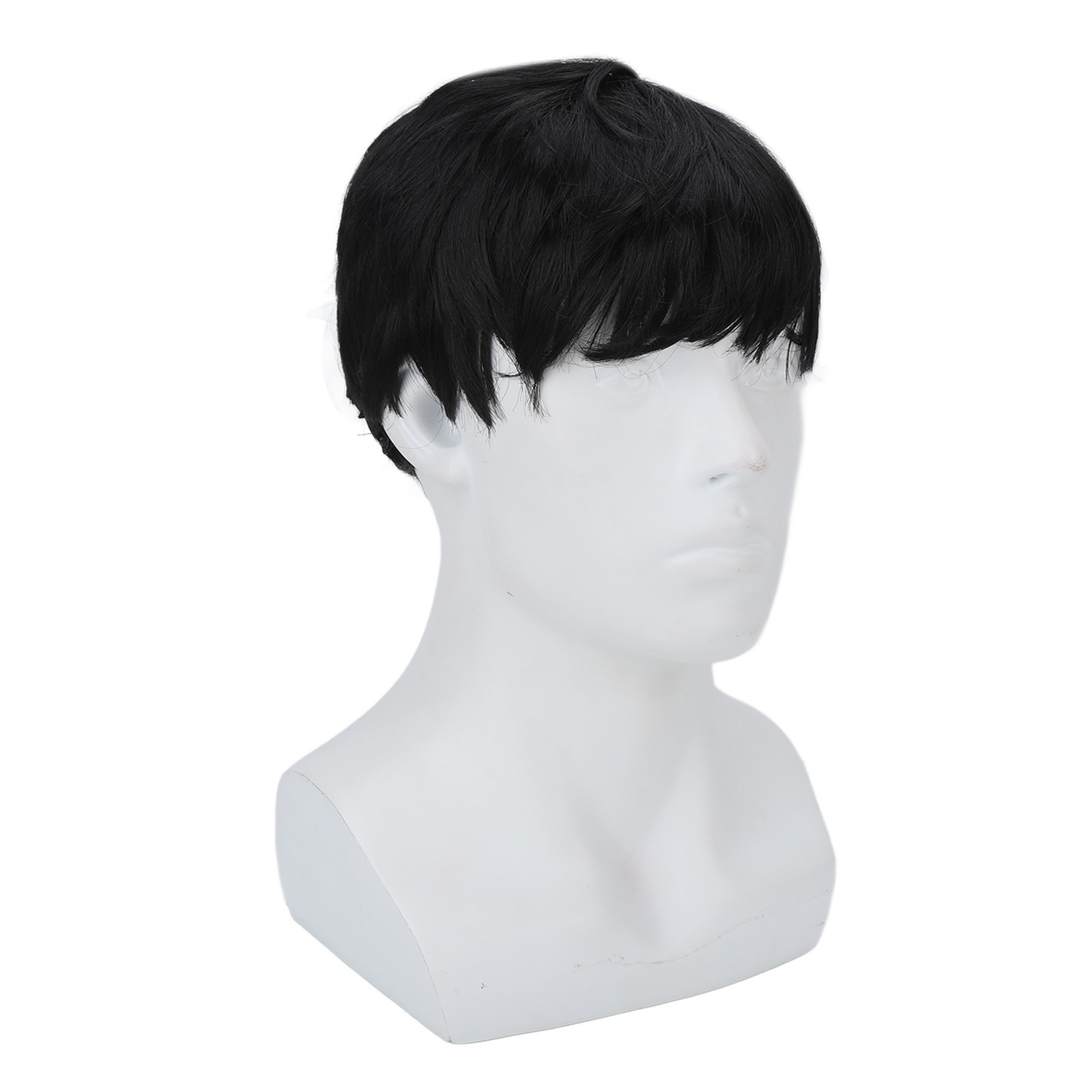 Men’s Short Wig Fluffy Natural Fashionable Comfortable Wear False Hair Wig For