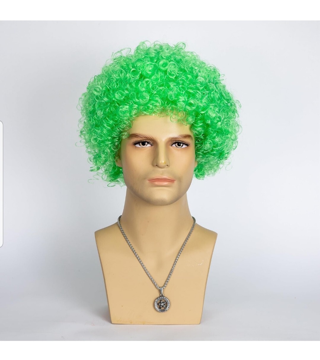 Nwt Short Unisex Women Men Afro Kinky Curly Synthethic Wig Cosplay