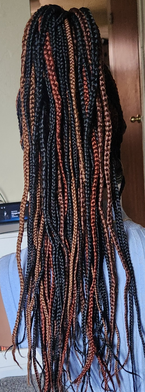 Handmade braided cornrow wig princess Multiple colors