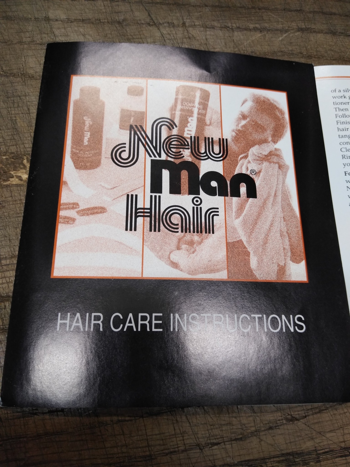 Pre Owned Intl. Hair Goods New Man Toupee Hair Piece Salt & Pepper Orig Box! #2