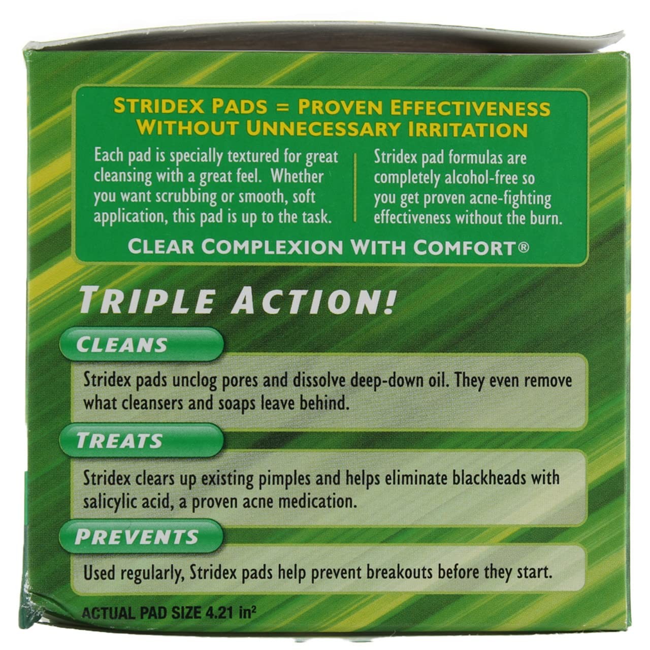 Daily Care Acne Pads for Sensitive Skin with Aloe 55 Count